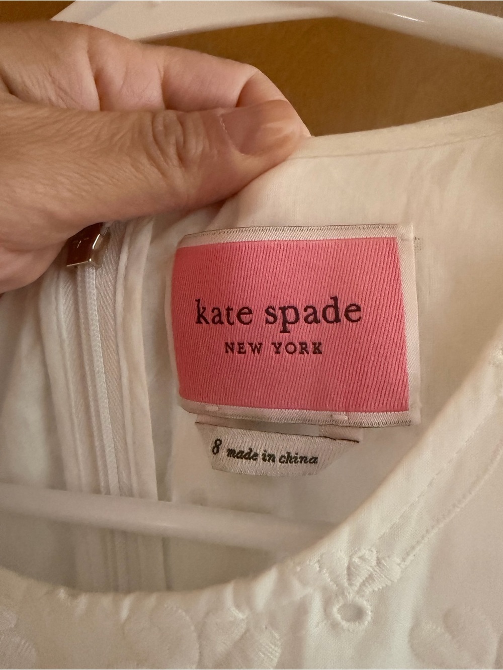kate spade White Eyelet Dress - Picture 5 of 5